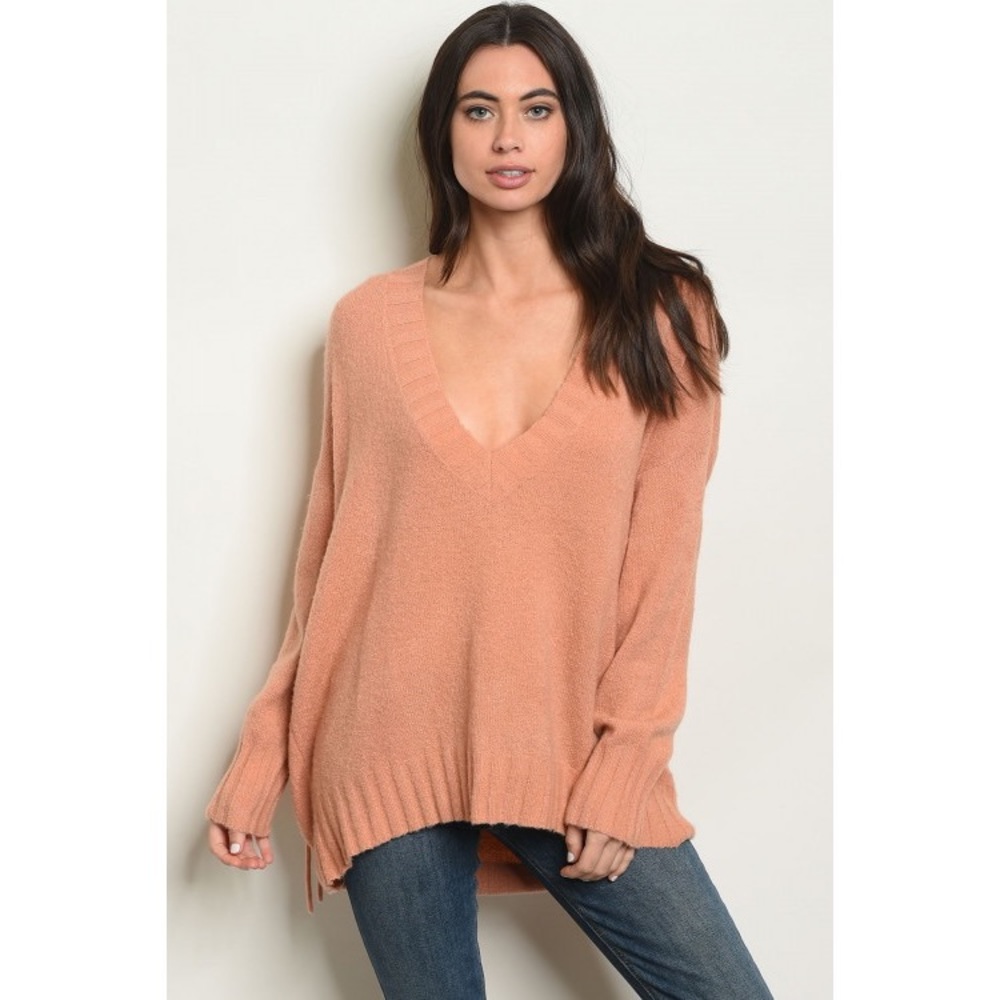 Orange Sweater